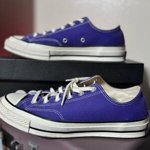 Converse Purple Chuck 70 Low-Top Sneakers